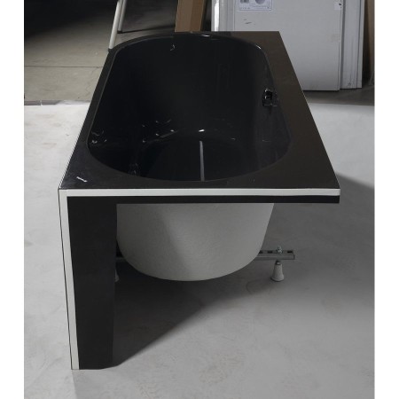Polysan Astra R Monolith wanna przyścienna 160x75x60cm szary 34611M.30
