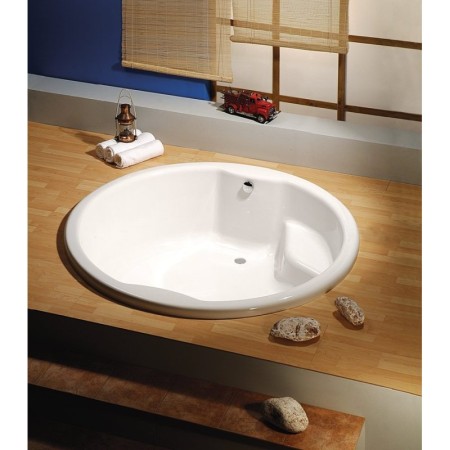 Polysan ROYAL ROUND wanna okrągła z konstrukcją 172xx172x49cm biała 73211
