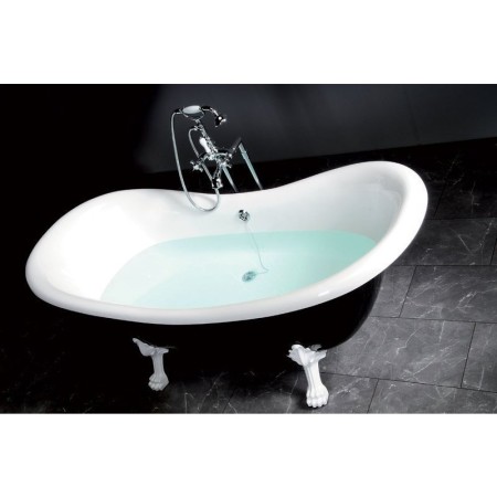 Polysan RETRO wanna wolnostojąca 158x76x71cm nogi białe biała 37112