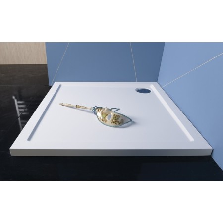 Polysan AURA brodzik kompozytowy 90x90cm biały 43511