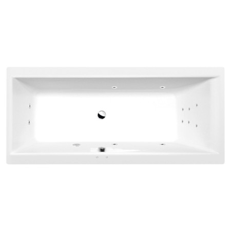 Polysan Cleo wanna z hydromasażem 180x90x48cm Attraction Hydro chrom 13111.3010