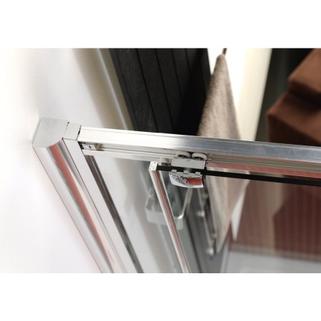 Polysan LUCIS LINE kabina prysznicowa półokrągła 1000x1000mm R550 szkło czyste DL3015