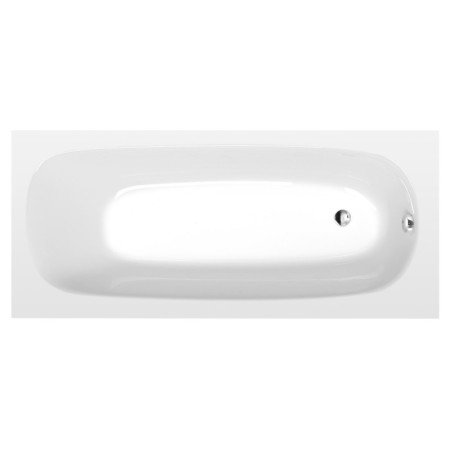 Polysan EBRO SLIM wanna prostokątna 170x75x39cm biała 26711S