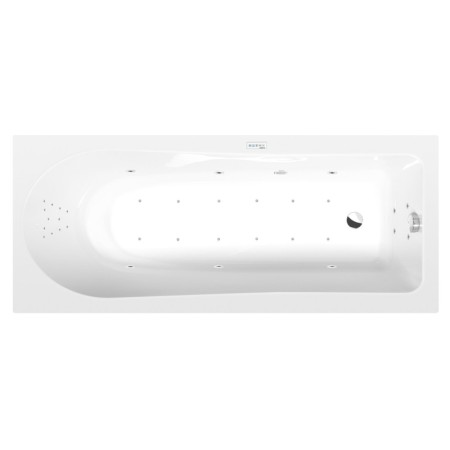 Polysan Lisa wanna z hydromasażem 170x70x47cm Highline Hydro-Air chrom 87111.6010