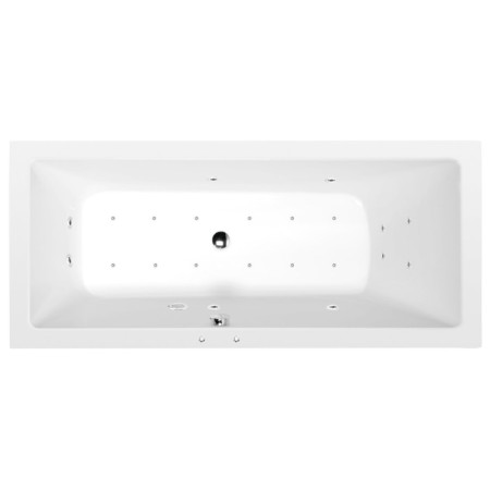 Polysan Mimoa wanna z hydromasażem 170x80x39cm Active Hydro-Air chrom 71713.2010