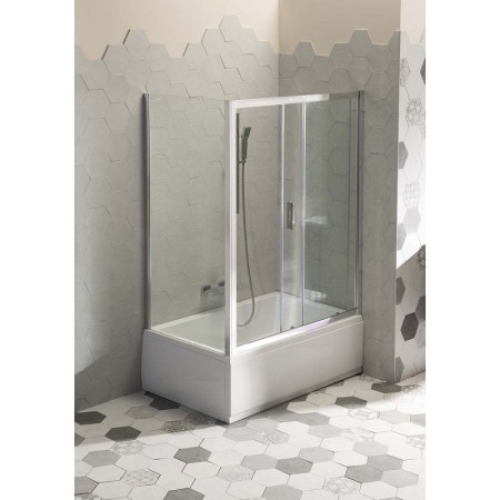 Polysan DEEP brodzik prysznicowy głęboki 110x90x26cm biały 72363