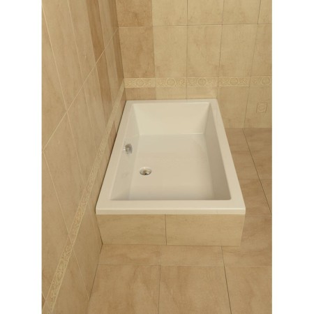 Polysan DEEP brodzik prysznicowy 150x75x26cm biały 72384