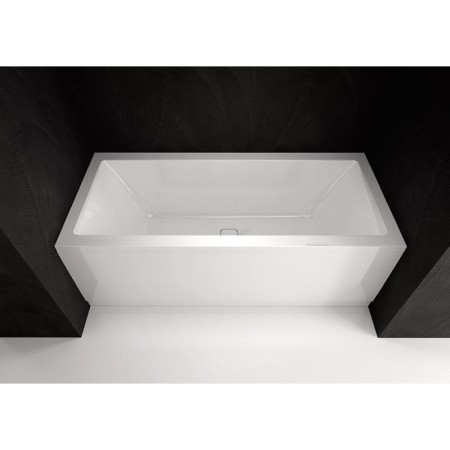 DIRECT grzejnik z bocznym przyłączem 450x1320mm czarny mat ILR34B Aqualine