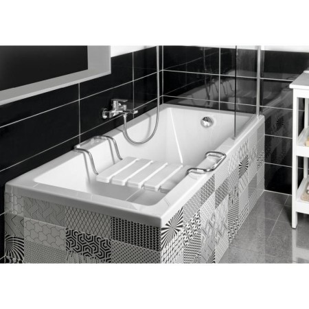 Aqualine DOUBRAVA wanna prostokątna 160x70x41cm biały A1670