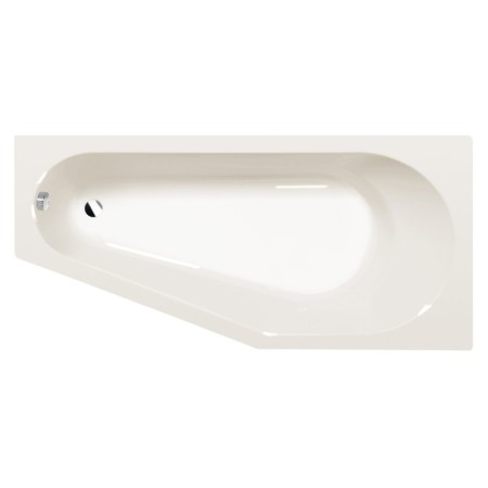 Polysan TIGRA R wanna asymetryczna 170x80x46cm prawa ivory 90611.40