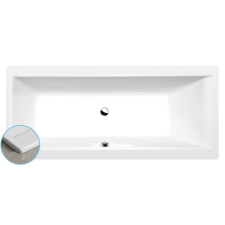 Polysan CLEO SLIM wanna prostokątna 160x70x48cm biała 73611S