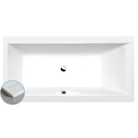 Polysan CLEO SLIM wanna prostokątna 150x75x48cm biała 27611S