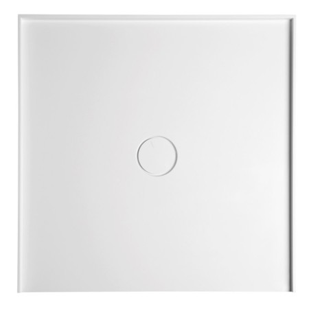 Polysan MIRAI brodzik kompozytowy do montażu w płytkach 90x90x18cm biały 73185