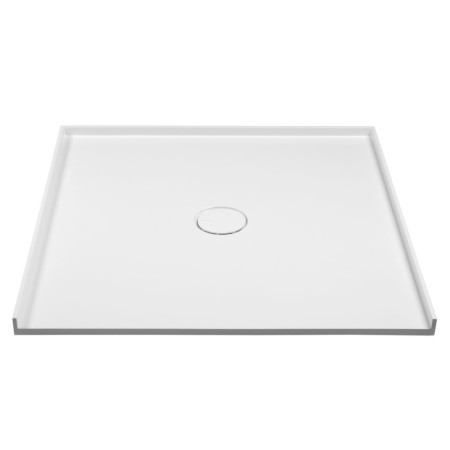 Polysan MIRAI brodzik kompozytowy do montażu w płytkach 90x90x18cm biały 73185