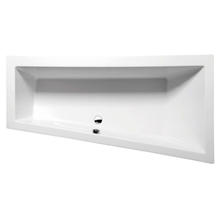 Polysan ANDRA R SLIM wanna asymetryczna 180x90x45cm biała 78771S