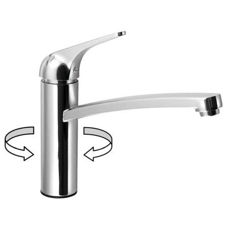 Lison bateria zlewozmywakowa chrom MJ125 Sapho