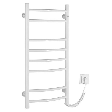 SUPE elektryczna suszarka na ręczniki 360x800mm 107W biały SU140 Aqualine