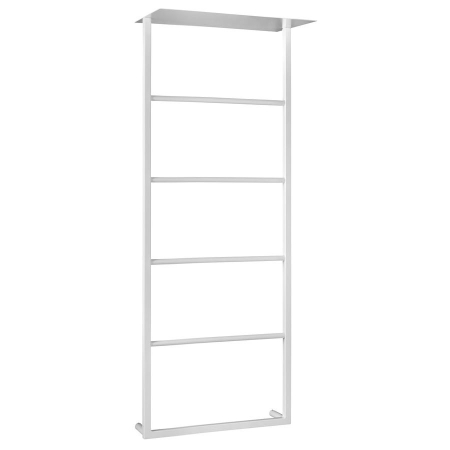 SKA ścienny wieszak na ręczniki z półką 454x1184x252mm biały mat SKA711 Sapho