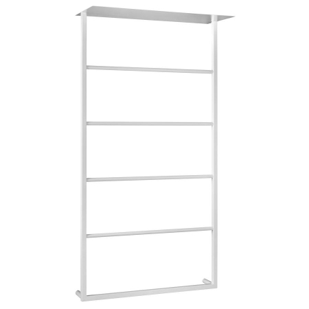 SKA ścienny wieszak na ręczniki z półką 604x1184x252mm biały mat SKA712 Sapho