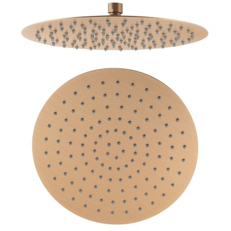 SLIM deszczownia średnica 300mm miedź mat MS573PG Sapho