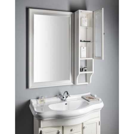 Sapho RETRO szafka do lustra 25x115x20cm starobiała 1688