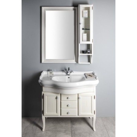 Sapho RETRO szafka do lustra 25x115x20cm starobiała 1688