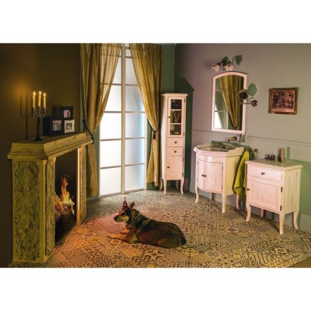 Sapho RETRO szafka 60x80x38cm starobiała prawa 1693