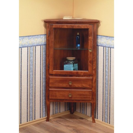 Sapho RETRO szafka narożna 60x120x47cm buk lewa 1701