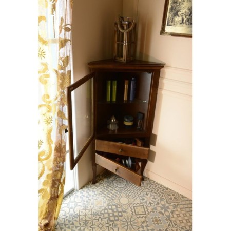 Sapho RETRO szafka narożna 60x120x47cm buk lewa 1701