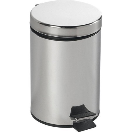 Aqualine SIMPLE LINE kosz na śmieci 3l stal nierdzewna polerowana 27103