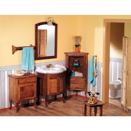 Sapho RETRO szafka umywalkowa 60x80x45 buk 735140