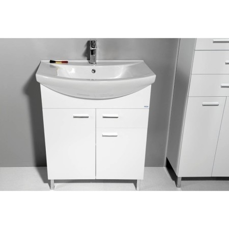 Aqualine ZOJA szafka umywalkowa 71.5x74x34cm biała 51075A