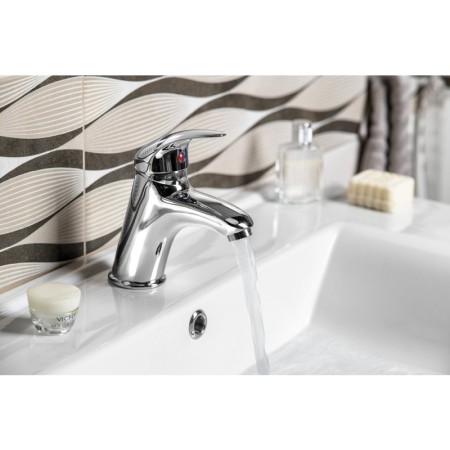 Aqualine KASIOPEA bateria umywalkowa bez odpływu chrom 1107-02