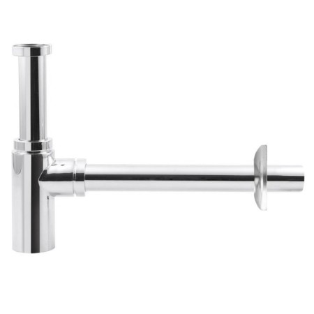Aqualine Syfon umywalkowy 5/4" odpływ 32 mm okrągły chrom CV1003