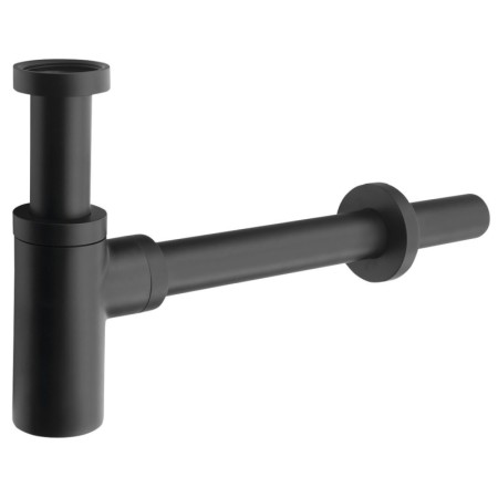 Sapho Syfon umywalkowy 5/4" odpływ 32mm okrągły czarny mat SI515
