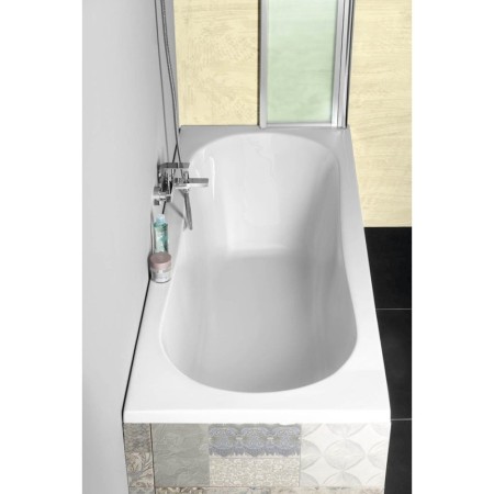Aqualine JIZERA wanna 170x70X39cm bez nóżek biały G1770