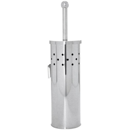Aqualine SIMPLE LINE szczotka WC z otworami zawieszana stal nierdzewna polerowana GA1223