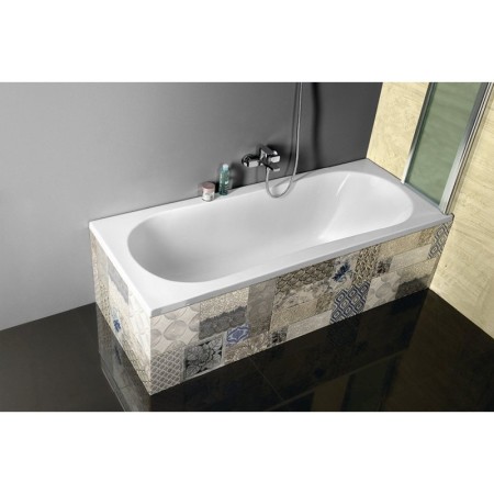 Aqualine JIZERA wanna 180x80x39cm bez nóżek biały G1880