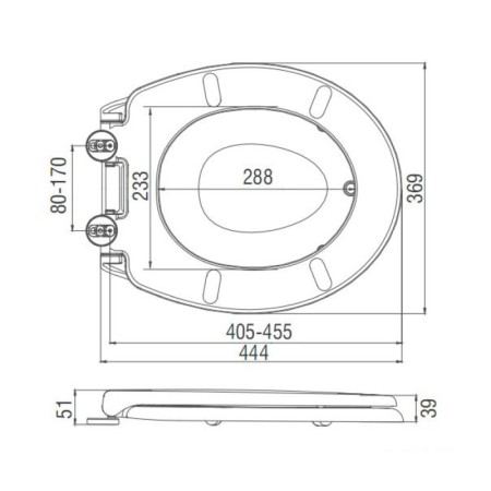 Aqualine Deska WC ze zintegrowaną deską dla dzieci Soft Close biała FS125