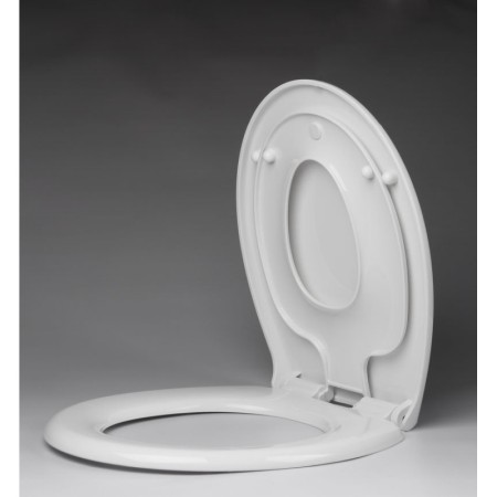 Aqualine Deska WC ze zintegrowaną deską dla dzieci Soft Close biała FS125
