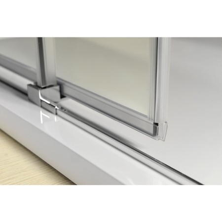 Gelco FONDURA drzwi prysznicowe przesuwne 1300mm szkło czyste GF5013