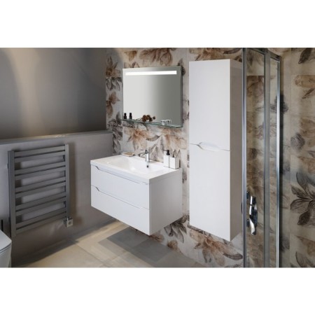 Sapho WAVE szafka umywalkowa 80x45x48cm biała WA080-3030