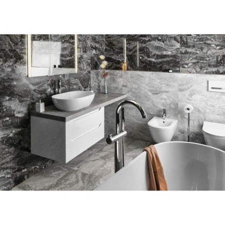 Sapho WAVE szafka umywalkowa 80x45x48cm biała WA080-3030