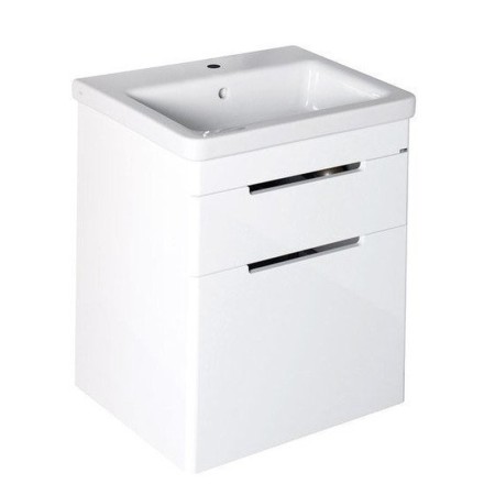 Sapho ELLA szafka umywalkowa 46.5x65x38.5cm 2 szuflady biała EL052-3030