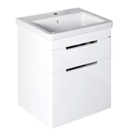 Sapho ELLA szafka umywalkowa 56.5x65x43cm 2 szuflady biała EL062-3030