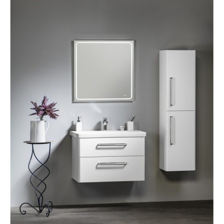 Sapho THEIA szafka umywalkowa 75.6x50x442cm 2 szuflady biała TH080-3030