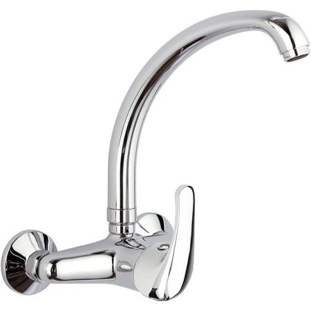 Aqualine KASIOPEA bateria ścienna z wysoką wylewką chrom 1107-13