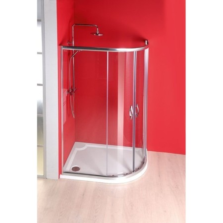 Gelco RIVA brodzik prysznicowy kompozytowy półokrągły 120x90 cm lewy GR12090L