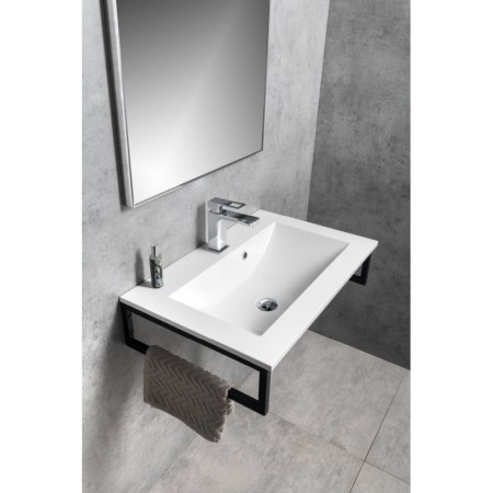 Sapho YUKON umywalka kompozytowa 80x45cm biały YU080