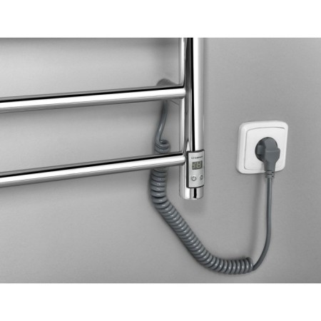 Sapho REDONDO elektryczna suszarka na ręczniki 600x1500mm 3W stal nierdzewna ER250T